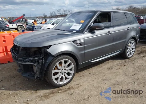 2017 Land Rover Range Rover Sport 3.0L V6 Turbocharged Diesel Hse Td6 из США, поврежденный, VIN SALWR2FK4HA668774